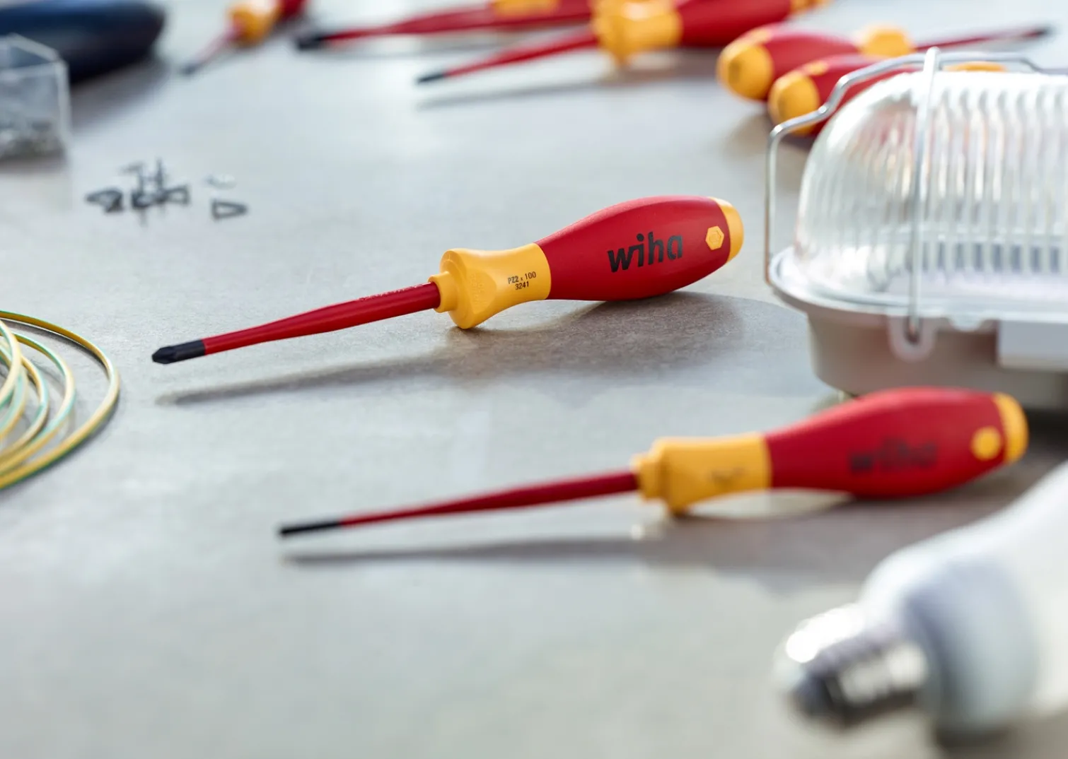 Zestaw wkrętaków Softfinish electric slimFix 12szt. Wiha WH-41003