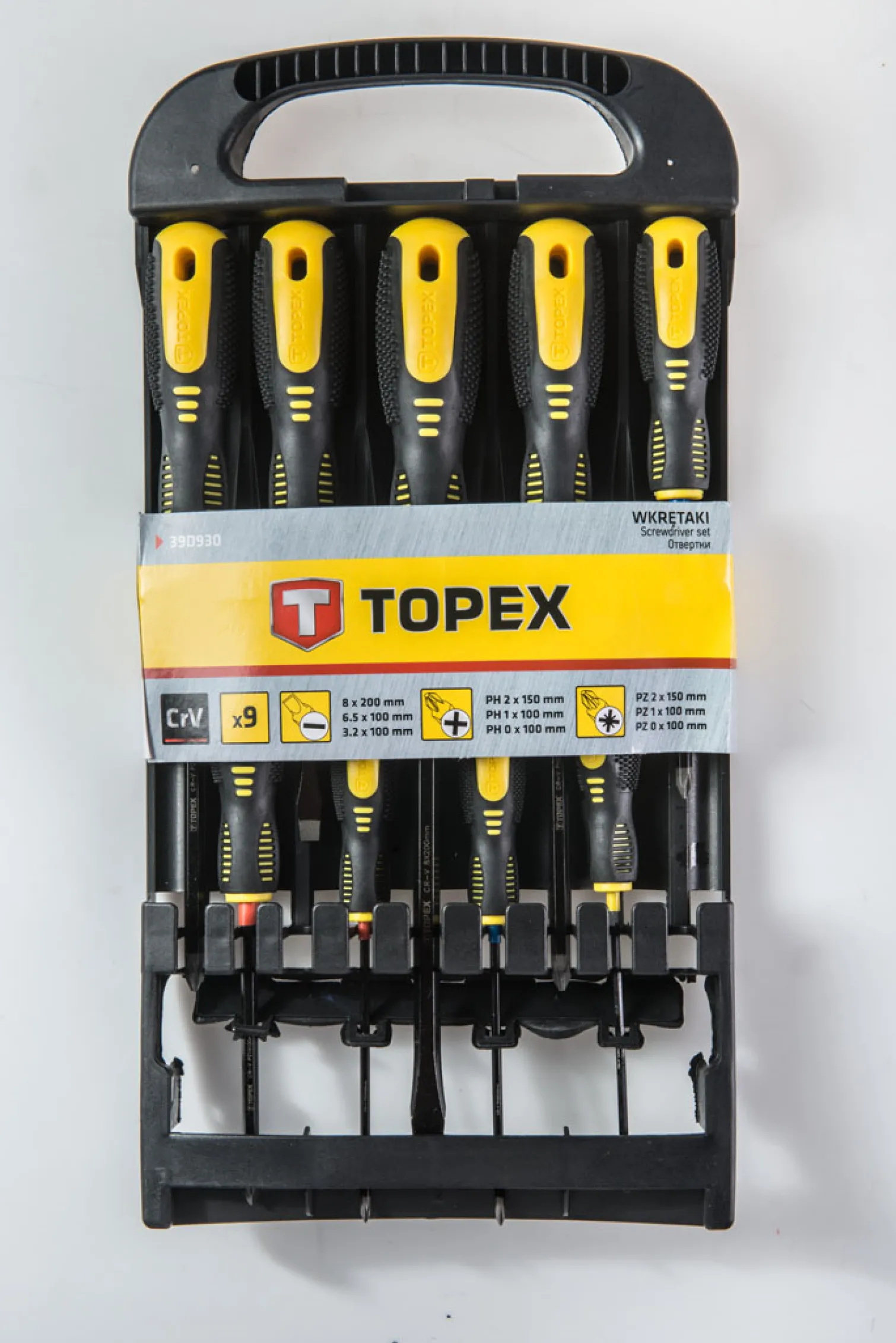 Zestaw wkrętaków Topex 39D930