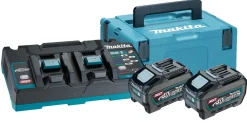 Zestaw zasilający Makita XGT 2xBL4050F+DC40RB