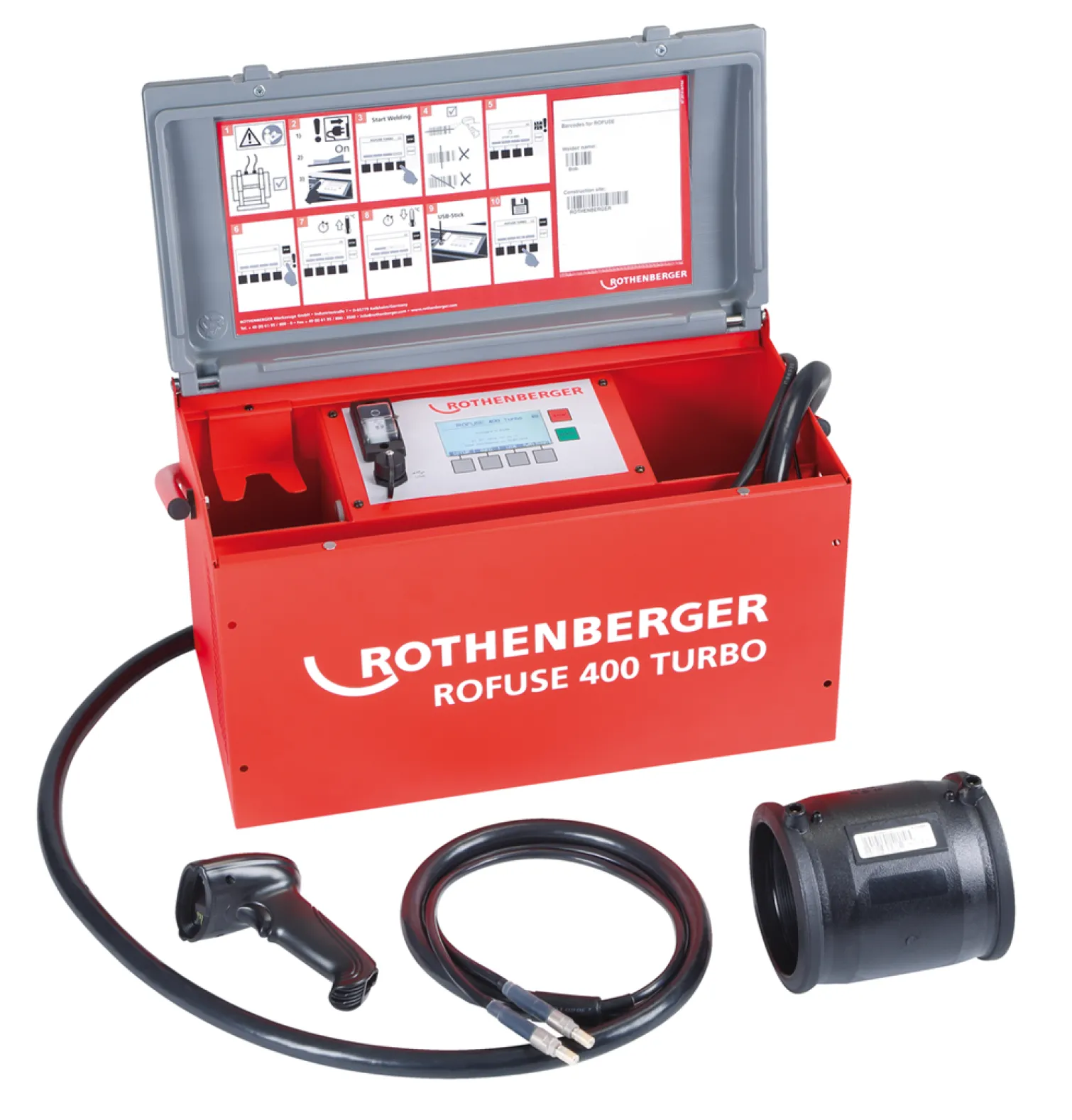 Zgrzewarka elektrooporowa Rothenberger ROFUSE TURBO 400