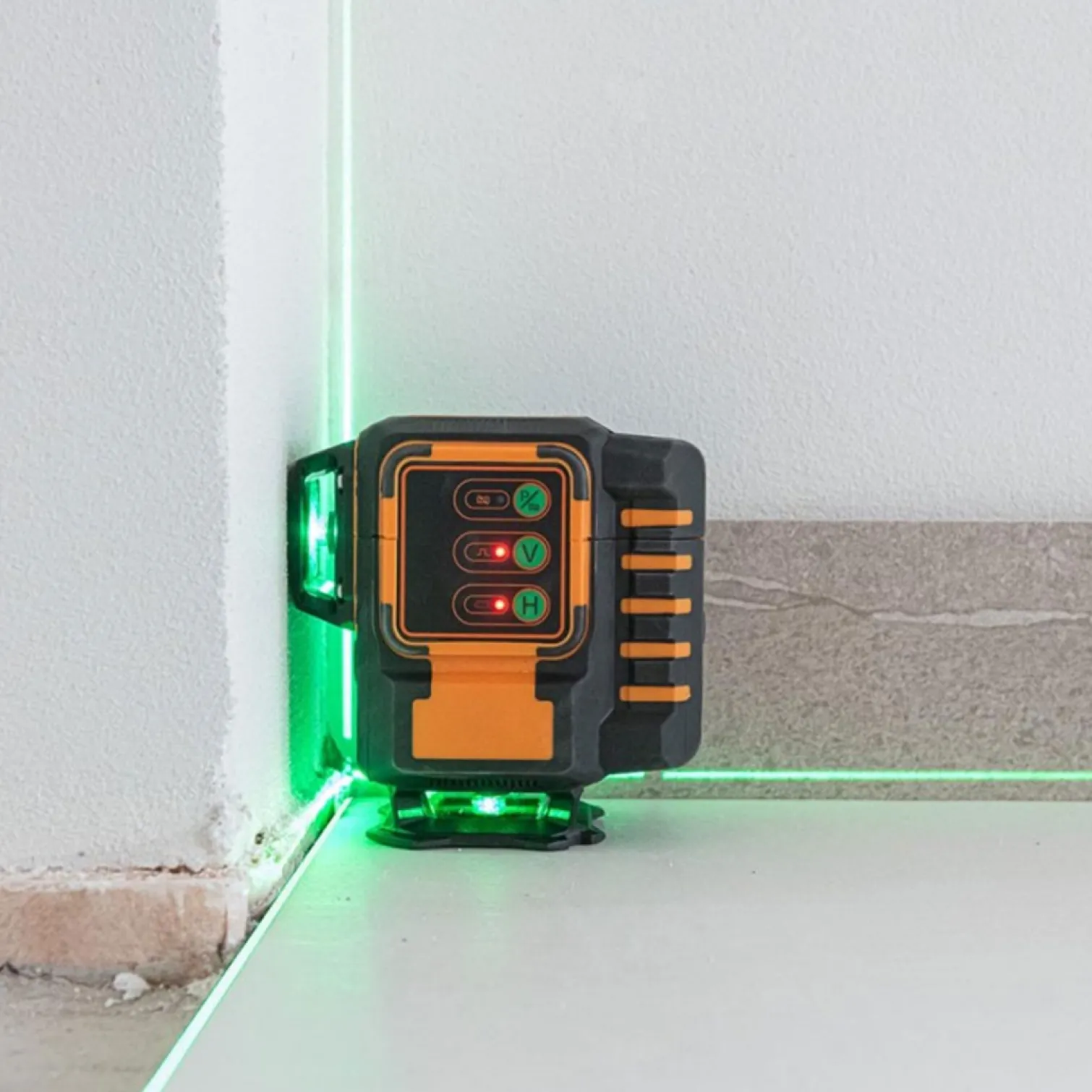 Zielony laser krzyżowy płaszczyznowy 3x360° Geo-Fennel Geo6-XR GREEN SP Li-Ion