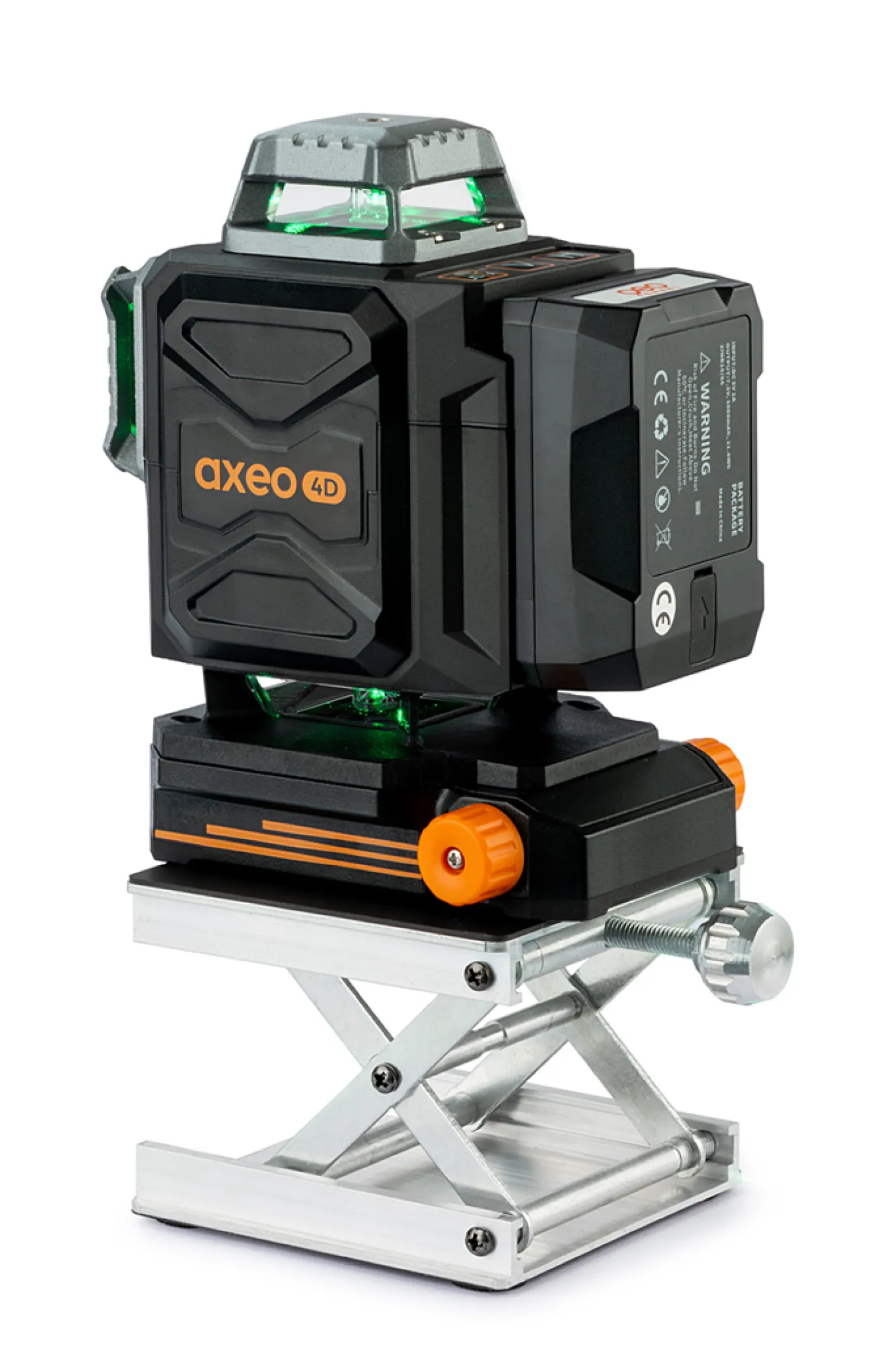 Zielony laser krzyżowy płaszczyznowy 4x360° Geo-Fennel AXEO 4D