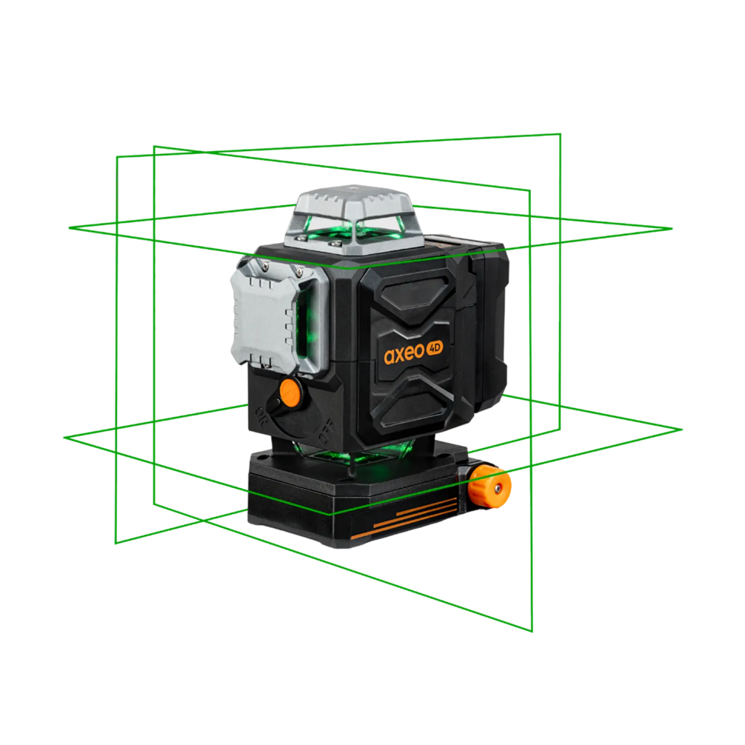 Zielony laser krzyżowy płaszczyznowy 4x360° Geo-Fennel AXEO 4D