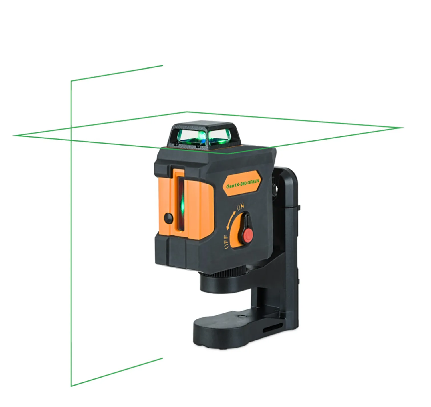 Zielony laser krzyżowy płaszczyznowy 360° Geo-Fennel Geo1X-360 GREEN