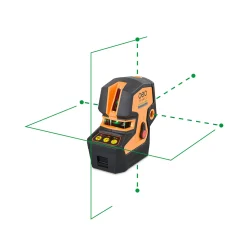 Zielony laser punktowo-krzyżowy Geo-Fennel CrossPointer5 GREEN SP