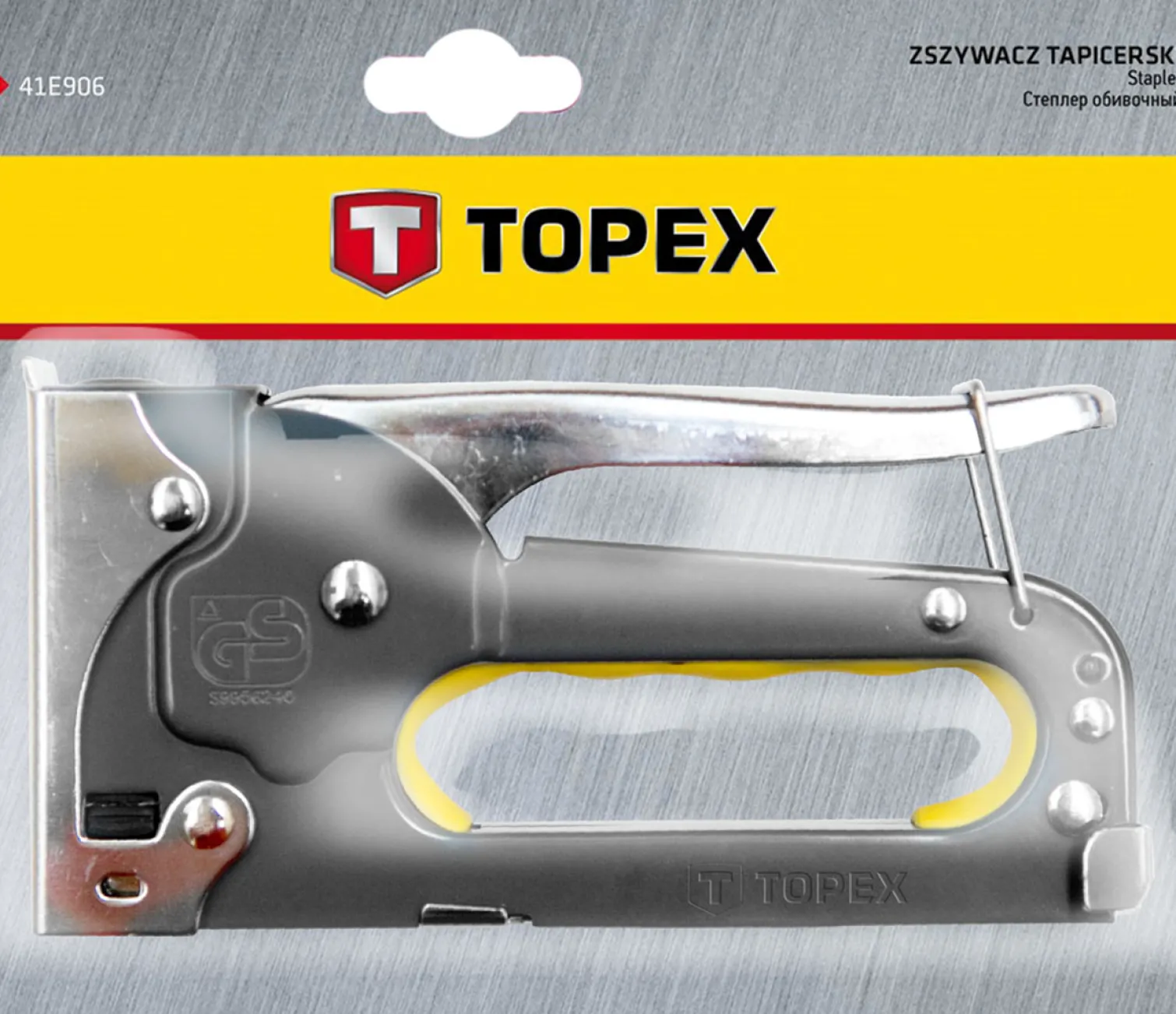 Zszywacz tapicerski 6-8mm, zszywki typ J Topex 41E903